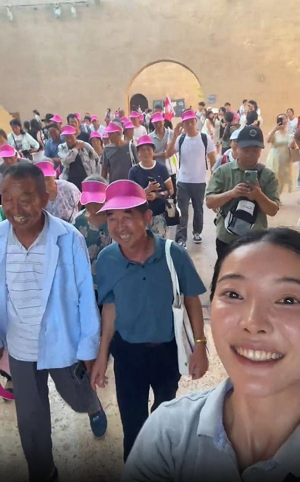 Charity begins at home: Influencer takes elderly villagers on free trip