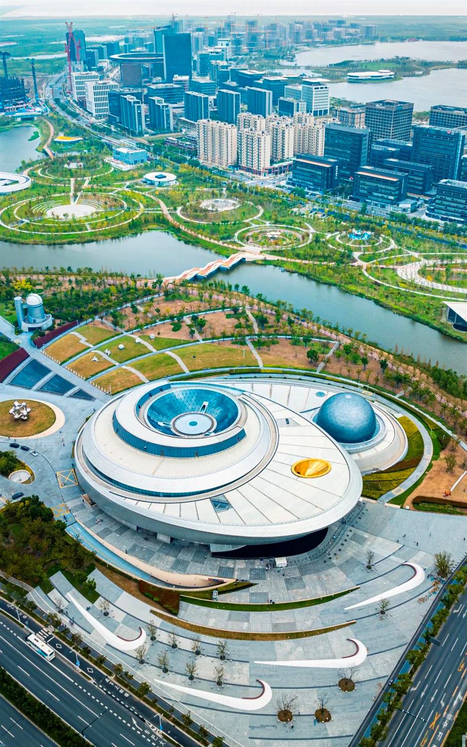 宇宙级浪漫,上海也太会了!