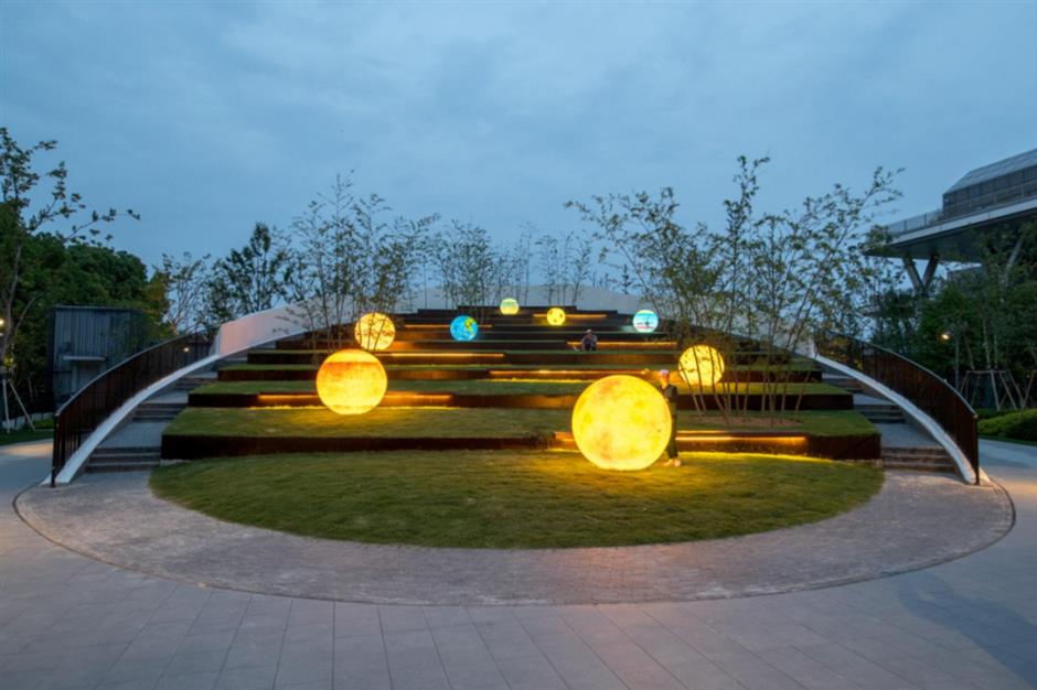 宇宙级浪漫,上海也太会了!