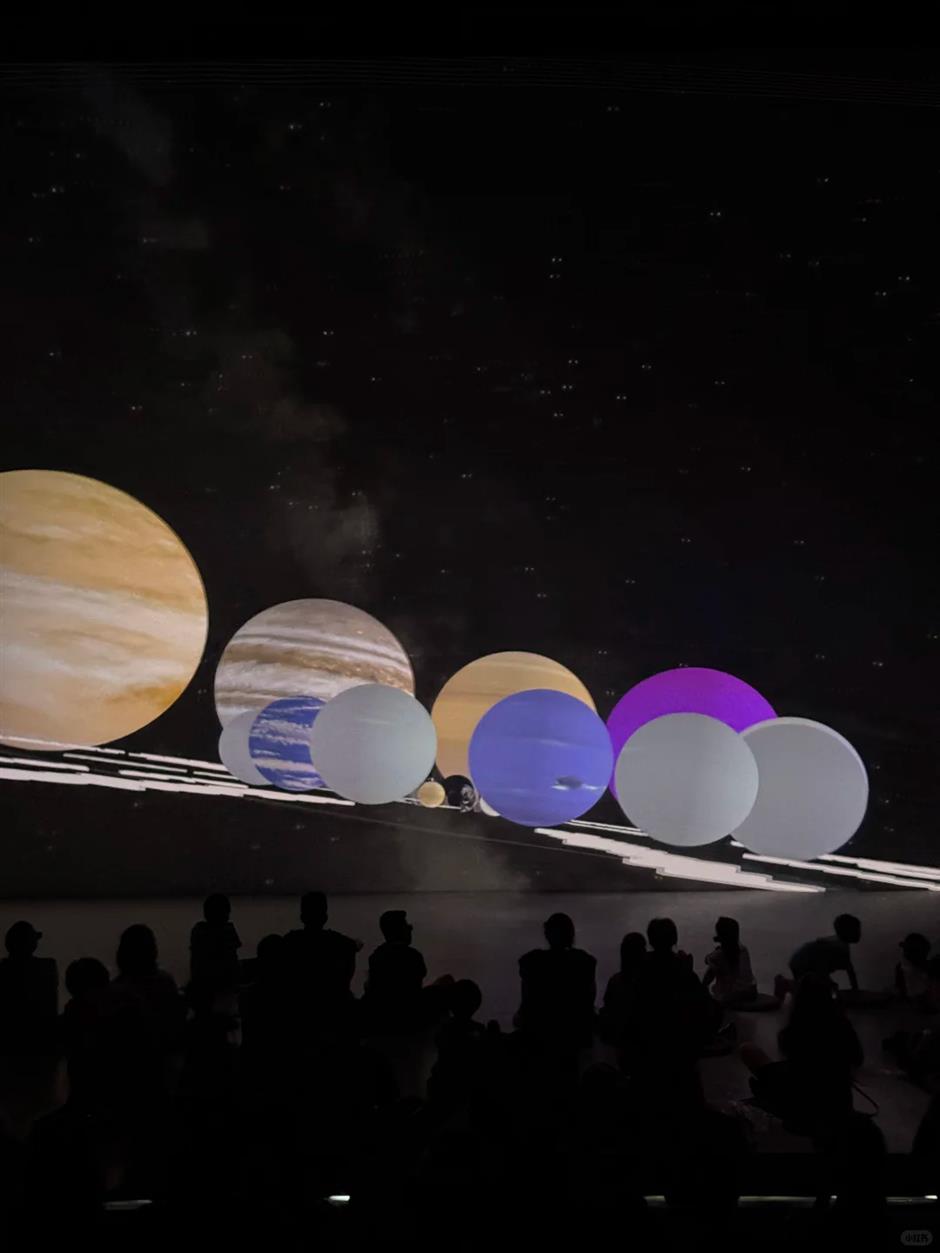 宇宙级浪漫,上海也太会了!