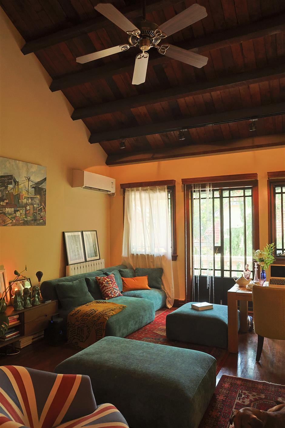 Color, craft and memory in Xenia's historic apartment