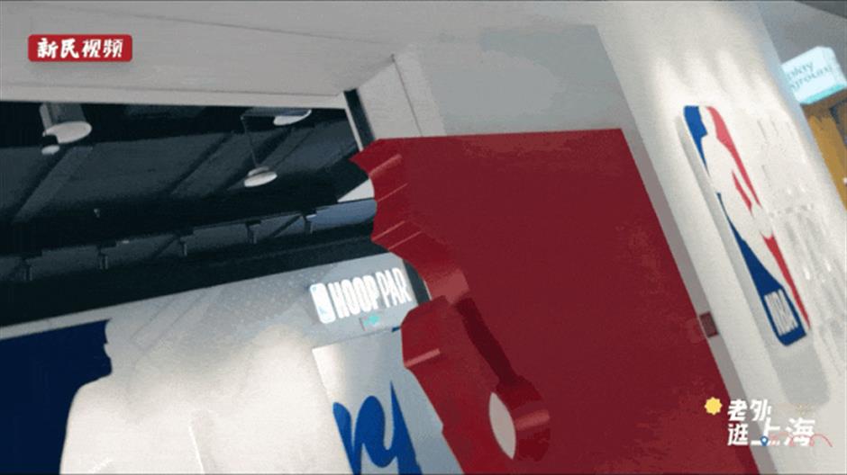 NBA球星打卡上海天际线:当