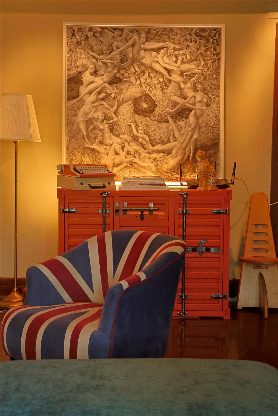 Color, craft and memory in Xenia's historic apartment