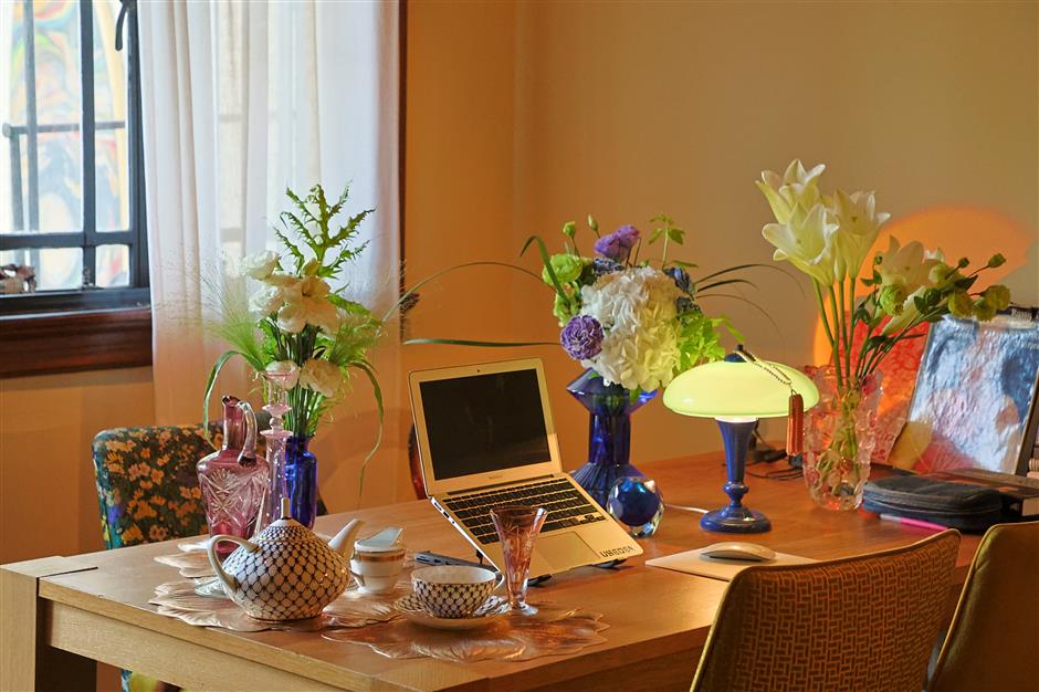 Color, craft and memory in Xenia's historic apartment