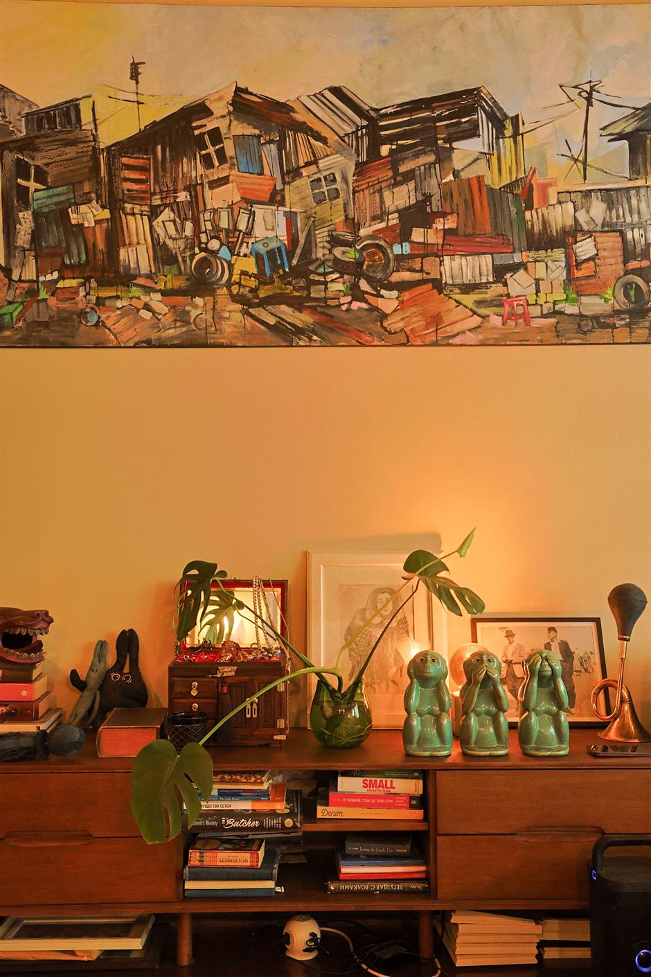 Color, craft and memory in Xenia's historic apartment