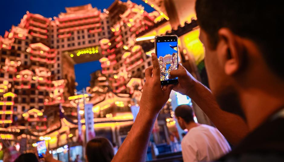 外国人的入站旅游潮流为中国