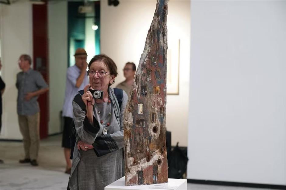 Jing'an Sculpture Park show promotes Sino-French artistic exchanges