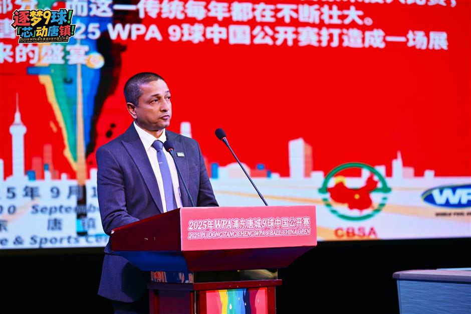 Elite cueists compete in Pudong for 9-Ball China Open crown and US$373,600 purse