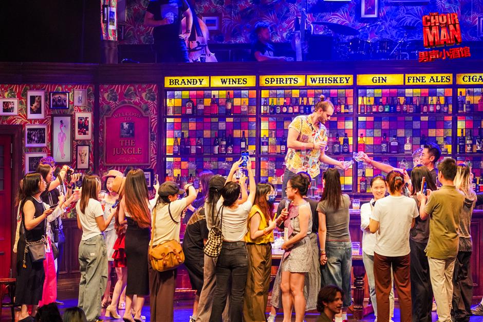 West End musical 'The Choir of Man' makes its China debut