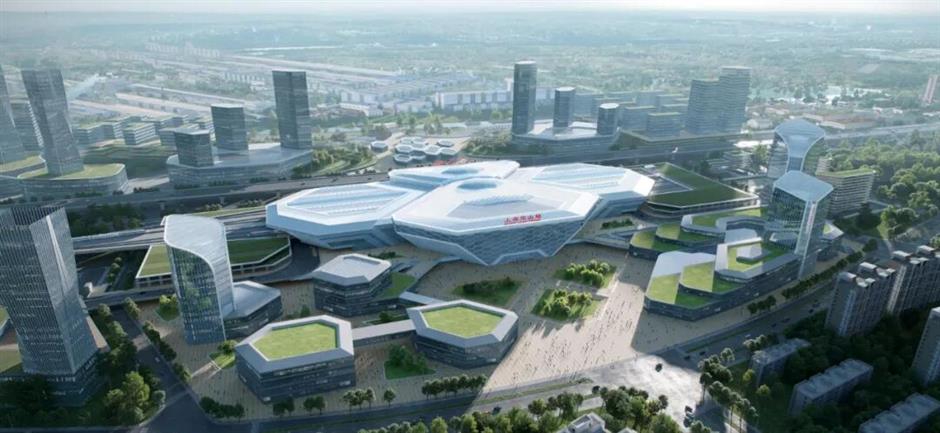Shanghai's 4th largest railway station to open in June 2027