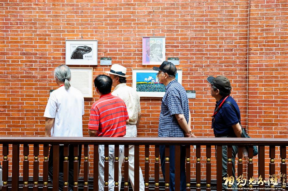 International printmaking exhibition opens at North Bund
