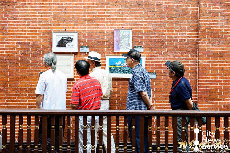 International printmaking exhibition opens at North Bund