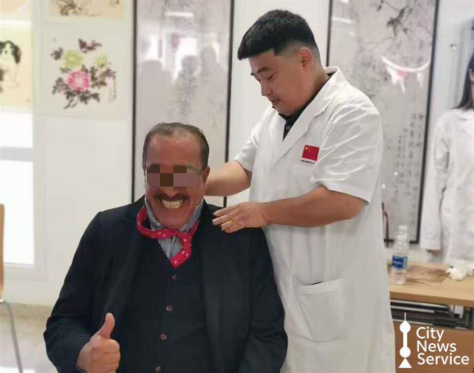 Shanghai medical aid in Morocco sincerely honored