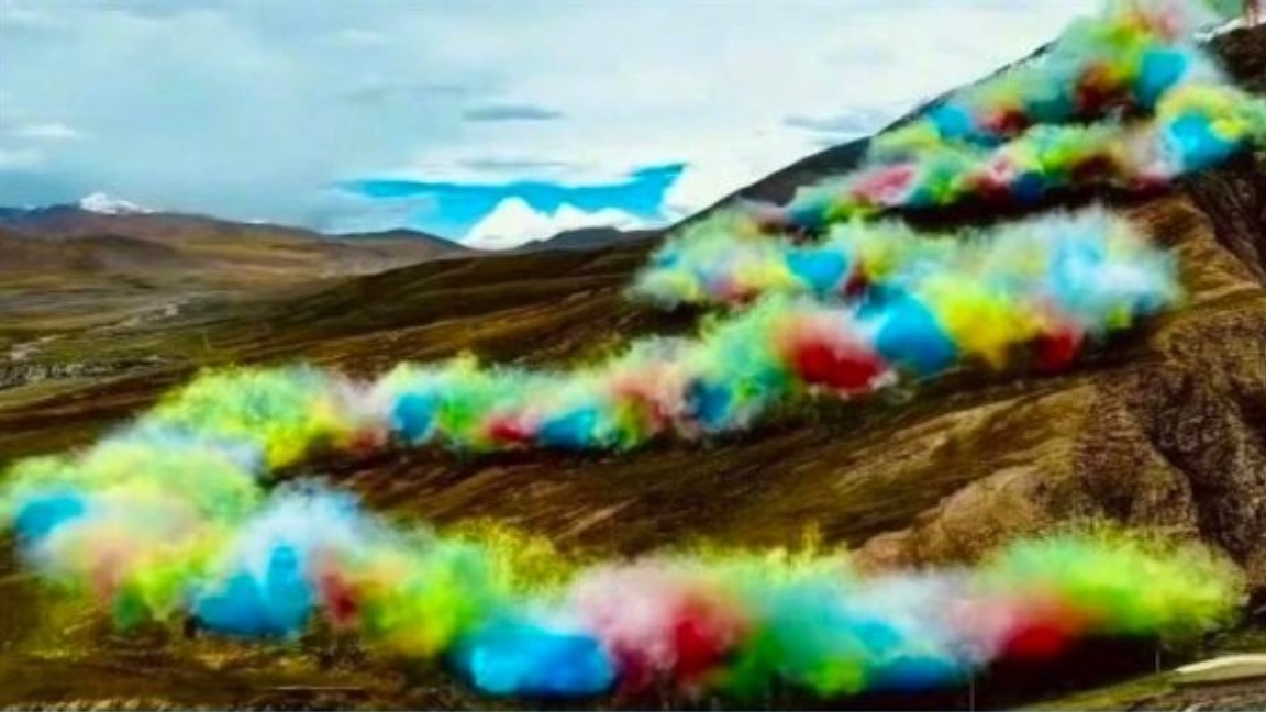 Pyrotechnic artist, sponsor apologize over controversial firework display in Xizang