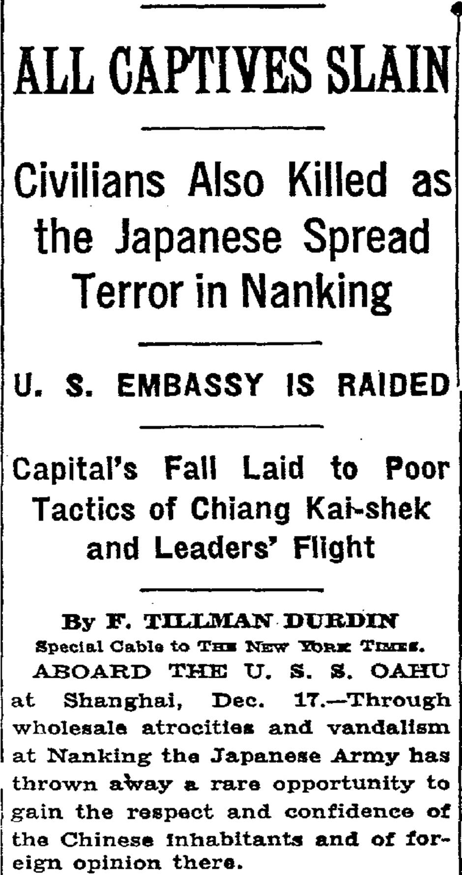 The American reporter who revealed Nanjing and rediscovered China
