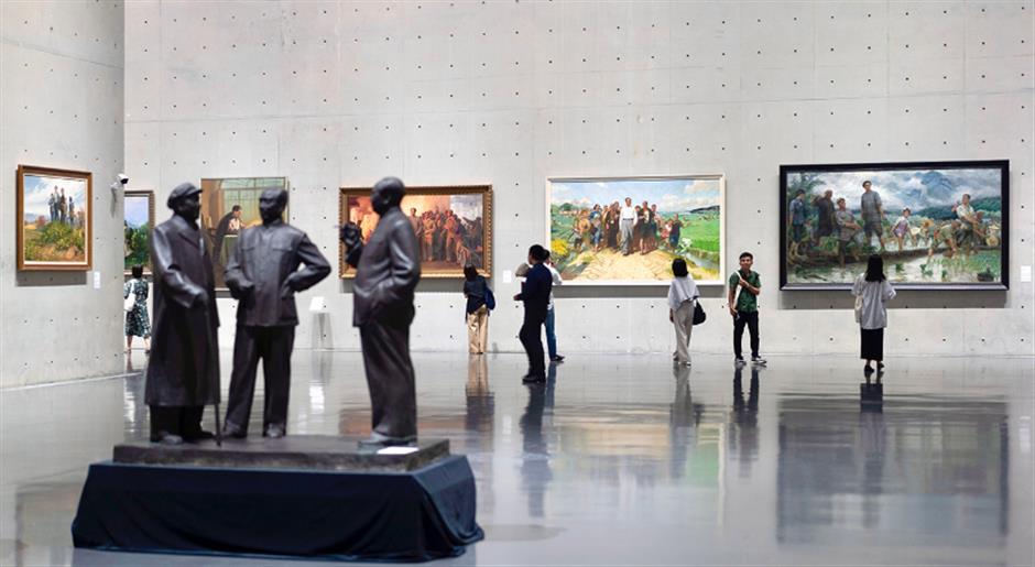 Exhibition highlights evolution of thematic art in China