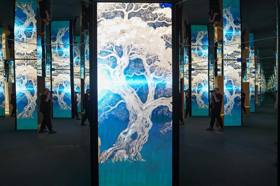 Step inside the Yungang Grottoes with immersive tech exhibition in Shanghai