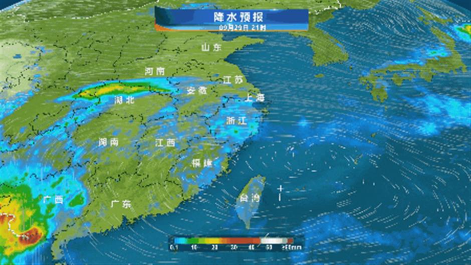 最新!2025国庆假期上海旅游天气地图