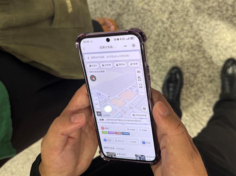 Lost at the Hongqiao Station? Indoor Navigation Is Now Available