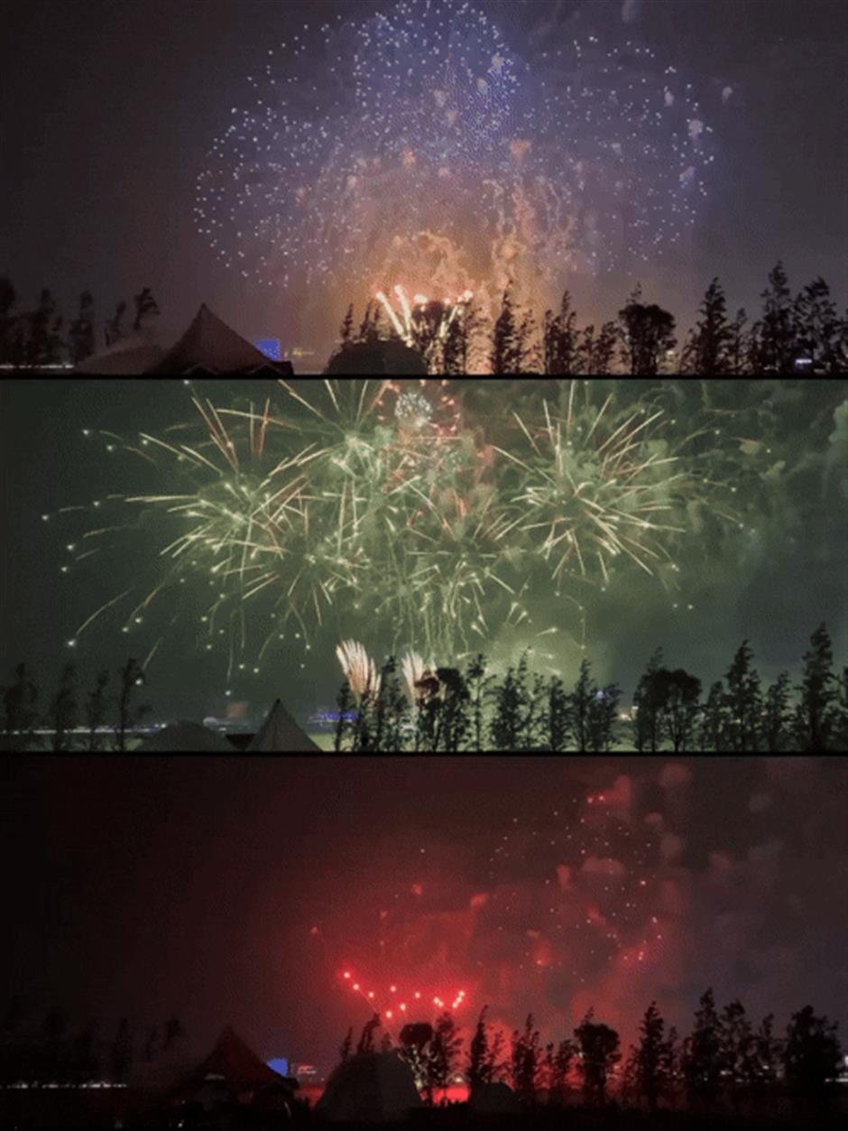 魔都绝美烟花秀!今晚就绽放!