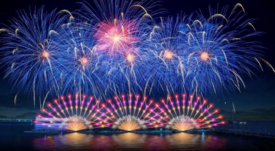 魔都绝美烟花秀!今晚就绽放!