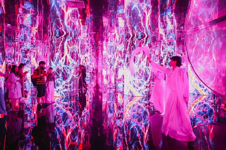 Shanghai Draws Millions As Golden Week Lights Up the City