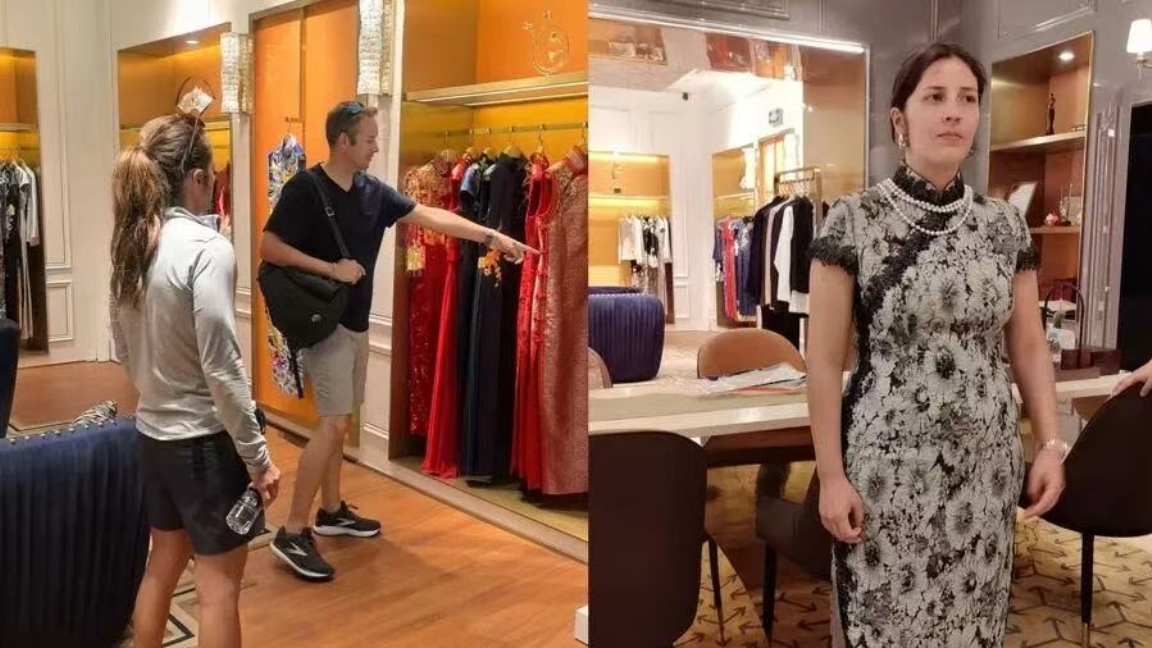 Foreign Tourists Join China's 'Golden Week' Shopping Spree