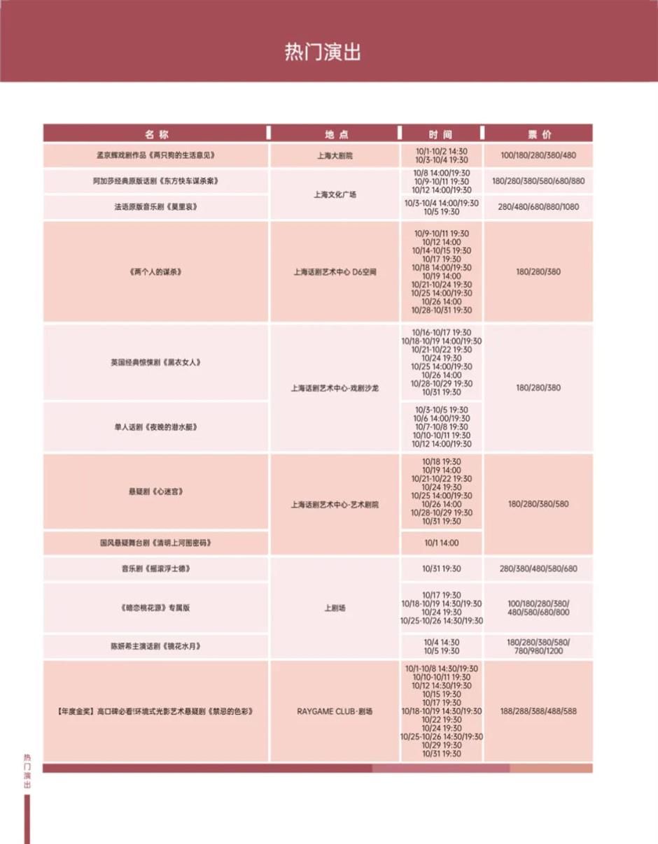 精彩十月!乐游上海文旅资讯推荐