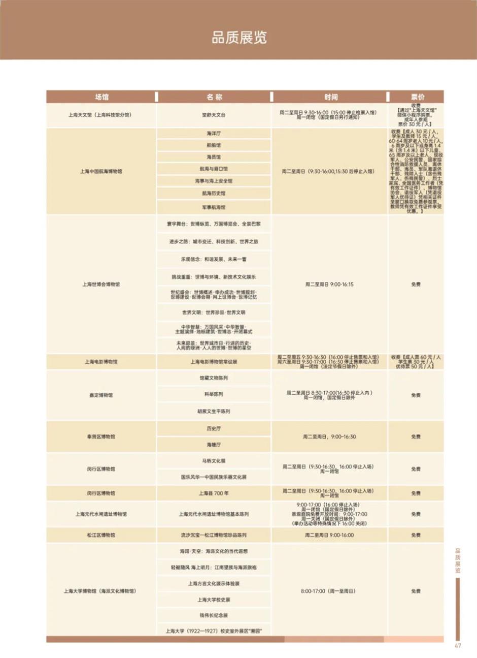 精彩十月!乐游上海文旅资讯推荐