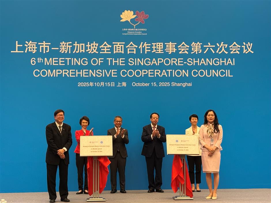 18 Deals Inked at Shanghai-Singapore Cooperation Panel Meet