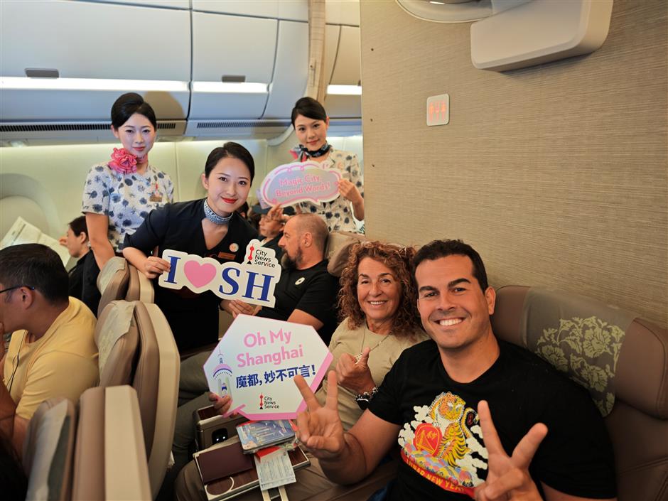'Oh My Shanghai' Flight Turns a Journey Into a Celebration of the City Spirit