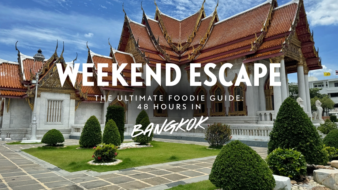 [Weekend Escape] Eating and Drinking Your Way Through Bangkok