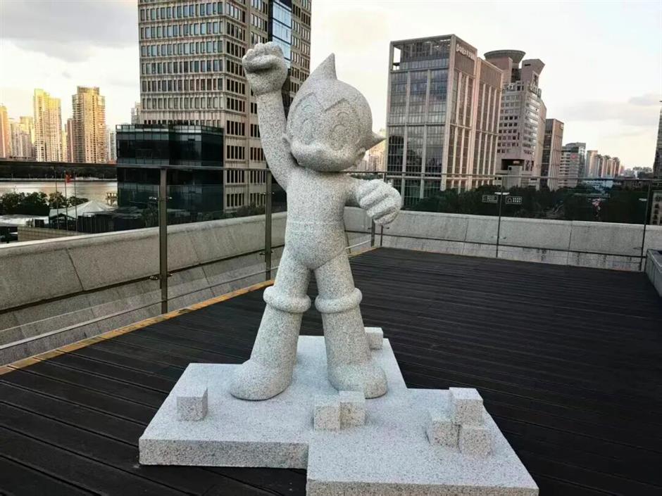 孫悟空和阿童木，來外灘了！