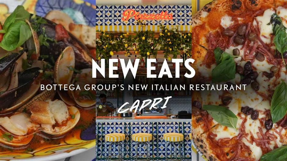 [New Eats] Capri by Bottega: Traditional-style Napoli Pizza