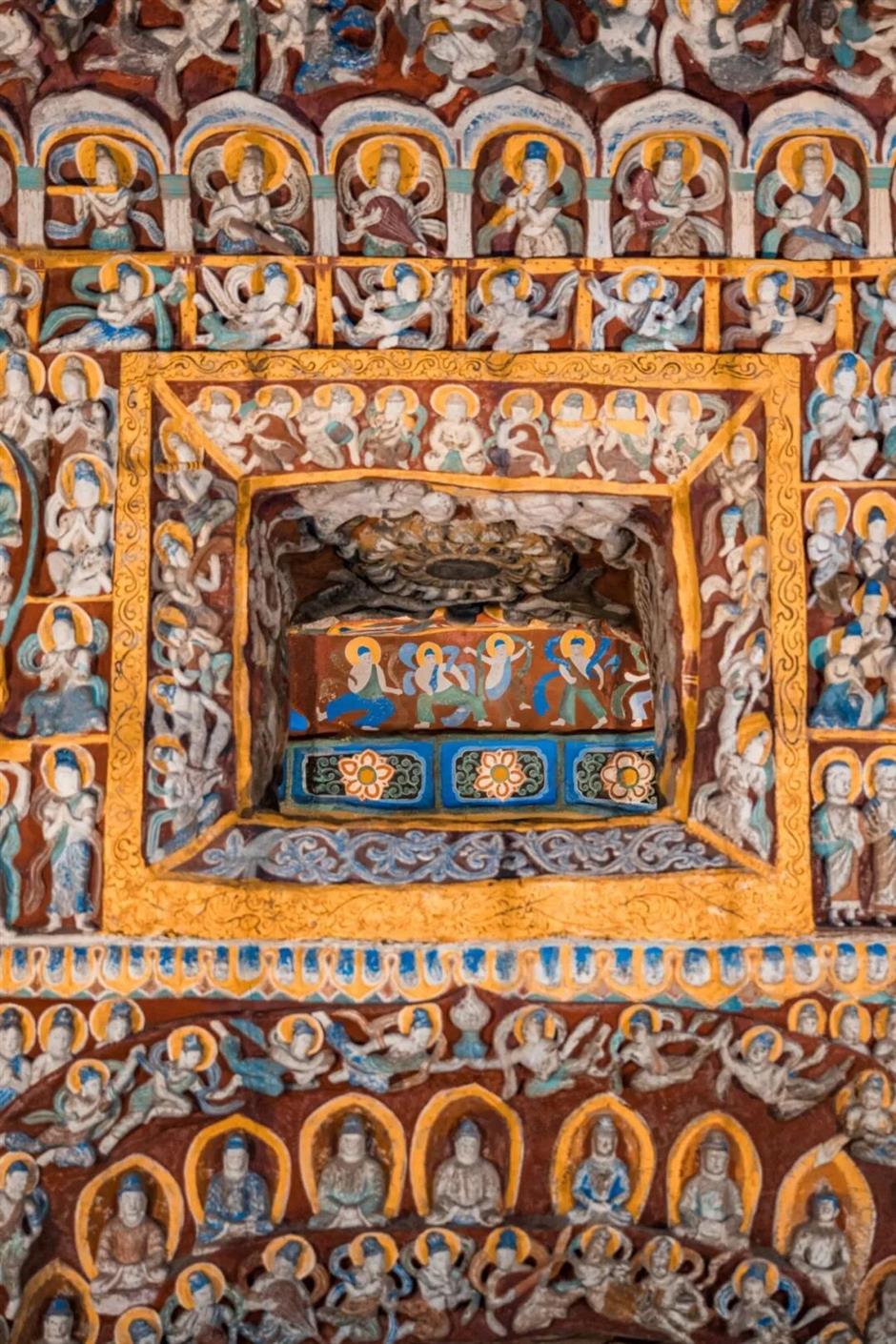 1500年石窟「搬」進石庫門,上海這個弄堂太絕了!