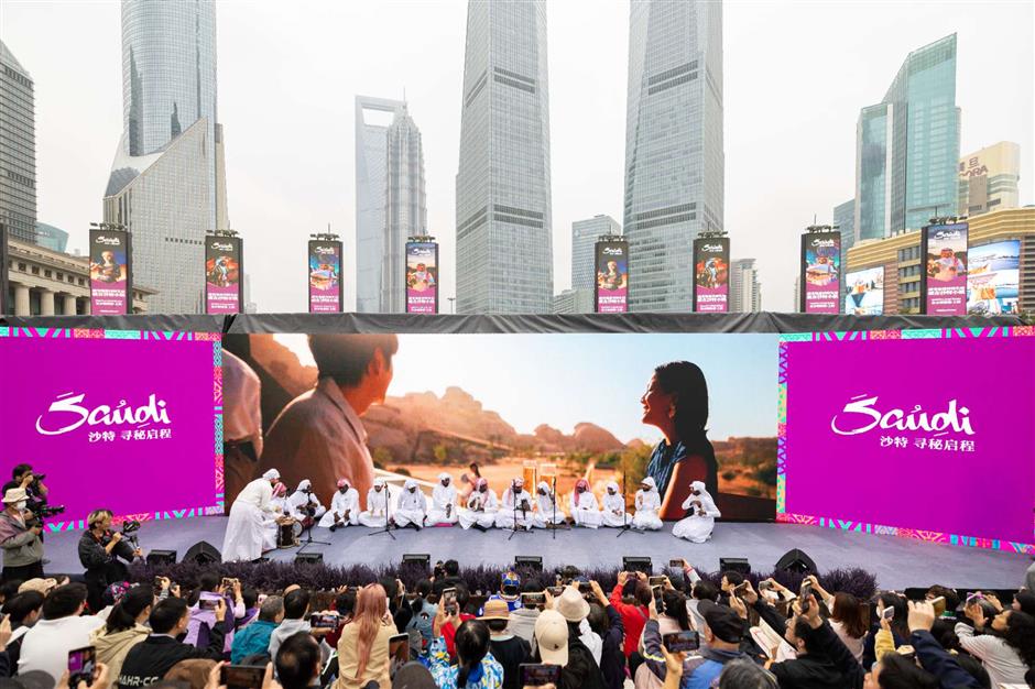 Saudi Tourism Authority Showcases Kingdom's Heritage at TV Tower