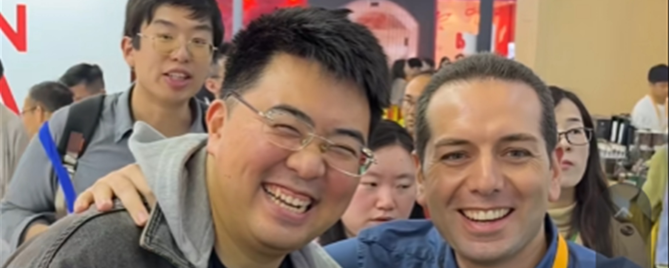 From Paris to Shanghai: A Serendipitous Reunion at CIIE