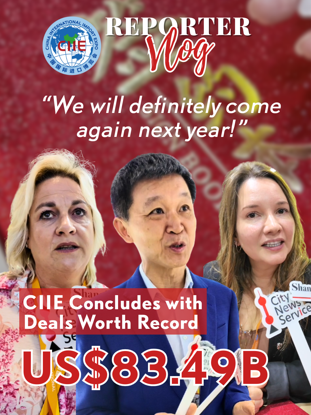 Global Exhibitors Find Business Growth at CIIE