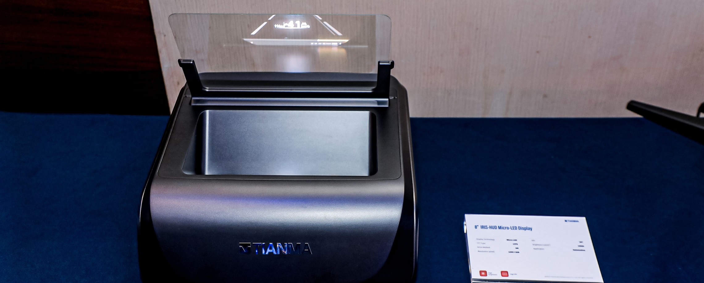 Tianma Unveils 'Glass-to-Display' Micro-LED Transparent Product