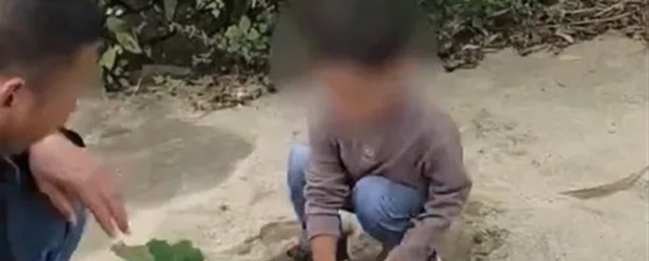 Naked Crawling Boy Receives Behavioral Correction After Public Outcry