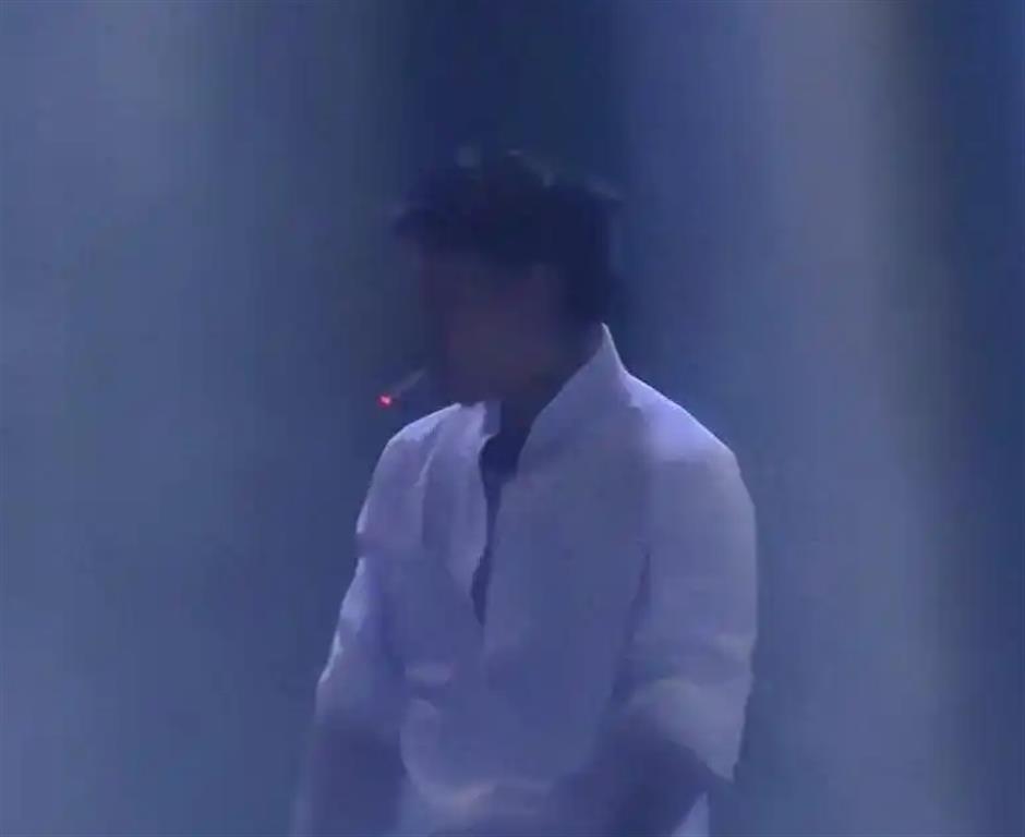 Rapper Fined After Smoking on Stage at Beijing Show