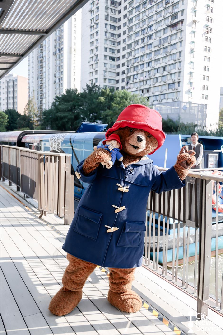 Paddington-Themed Cruise Sets Sail on Suzhou Creek