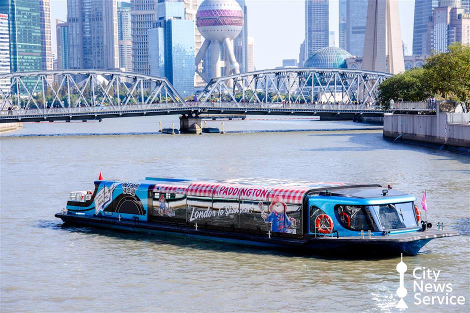 Paddington-Themed Cruise Sets Sail on Suzhou Creek