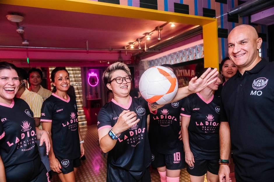 Newest Women's Team Warms Up Shanghai's Football Scene