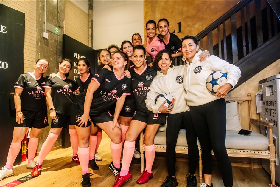 Newest Women's Team Warms Up Shanghai's Football Scene