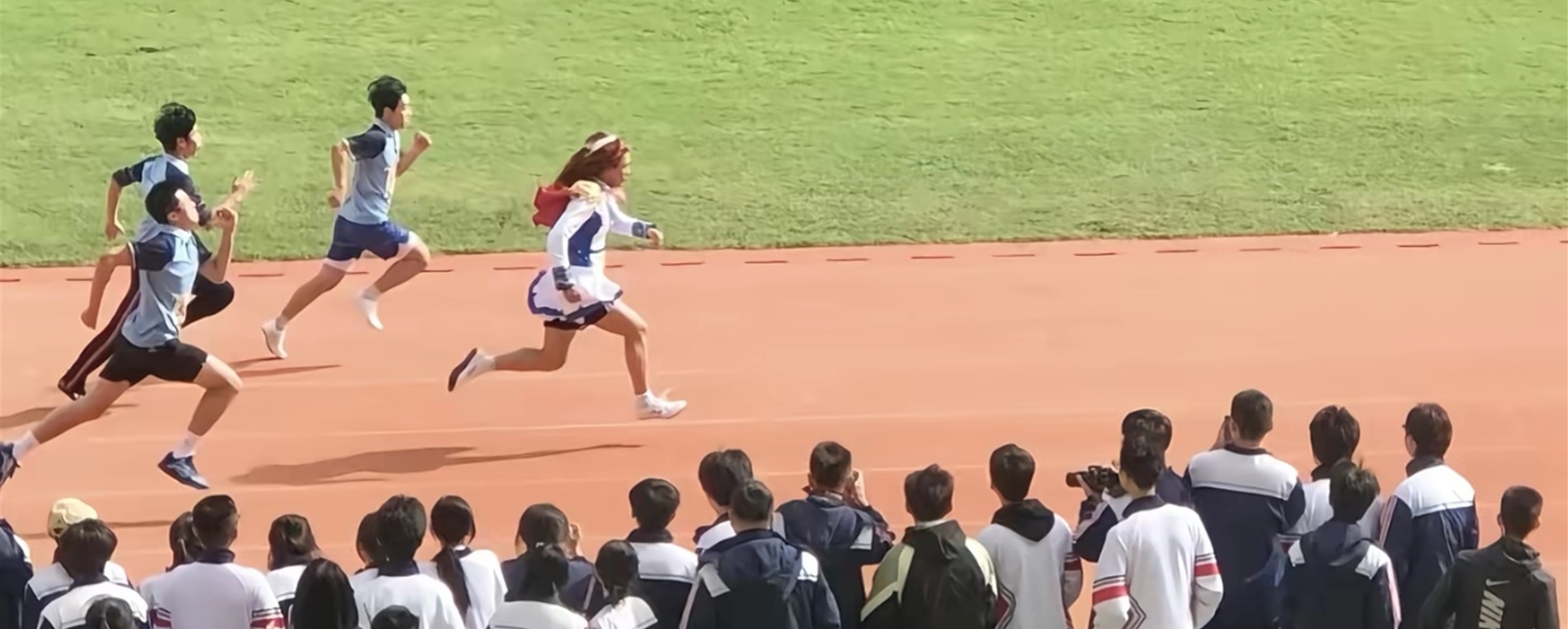 Xiamen School Scraps Student's Win for Racing in Skirt and Wig
