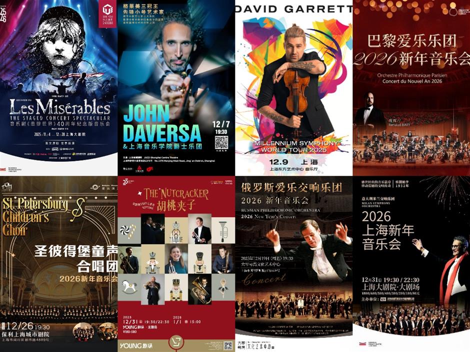 Sporting events, exhibitions & performances in December