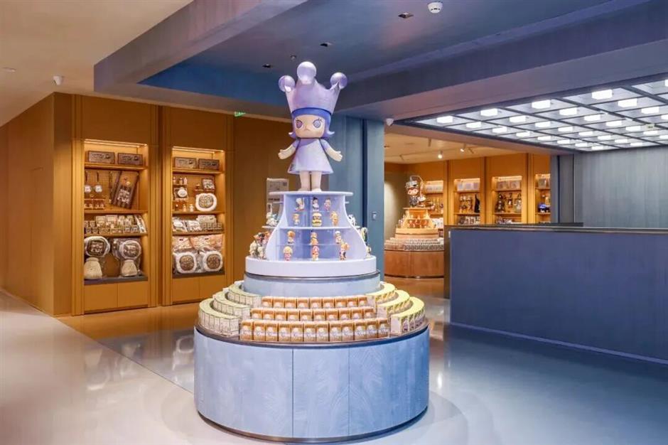 上海面积最大!泡泡玛特城市旗舰店来了