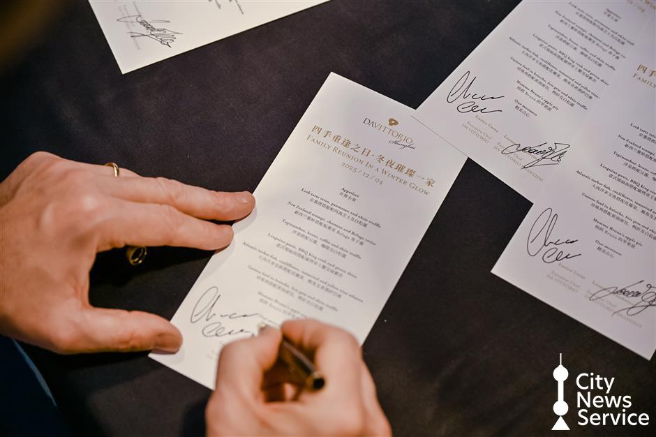 A Winter Evening at  DA VITTORIO Shanghai: An Interview With Chicco Cerea, Leonardo Zambrino