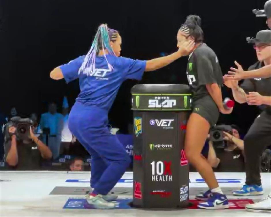 From Canvas to Combat: Chinese Woman Becomes Pioneer in UFC Power Slap League